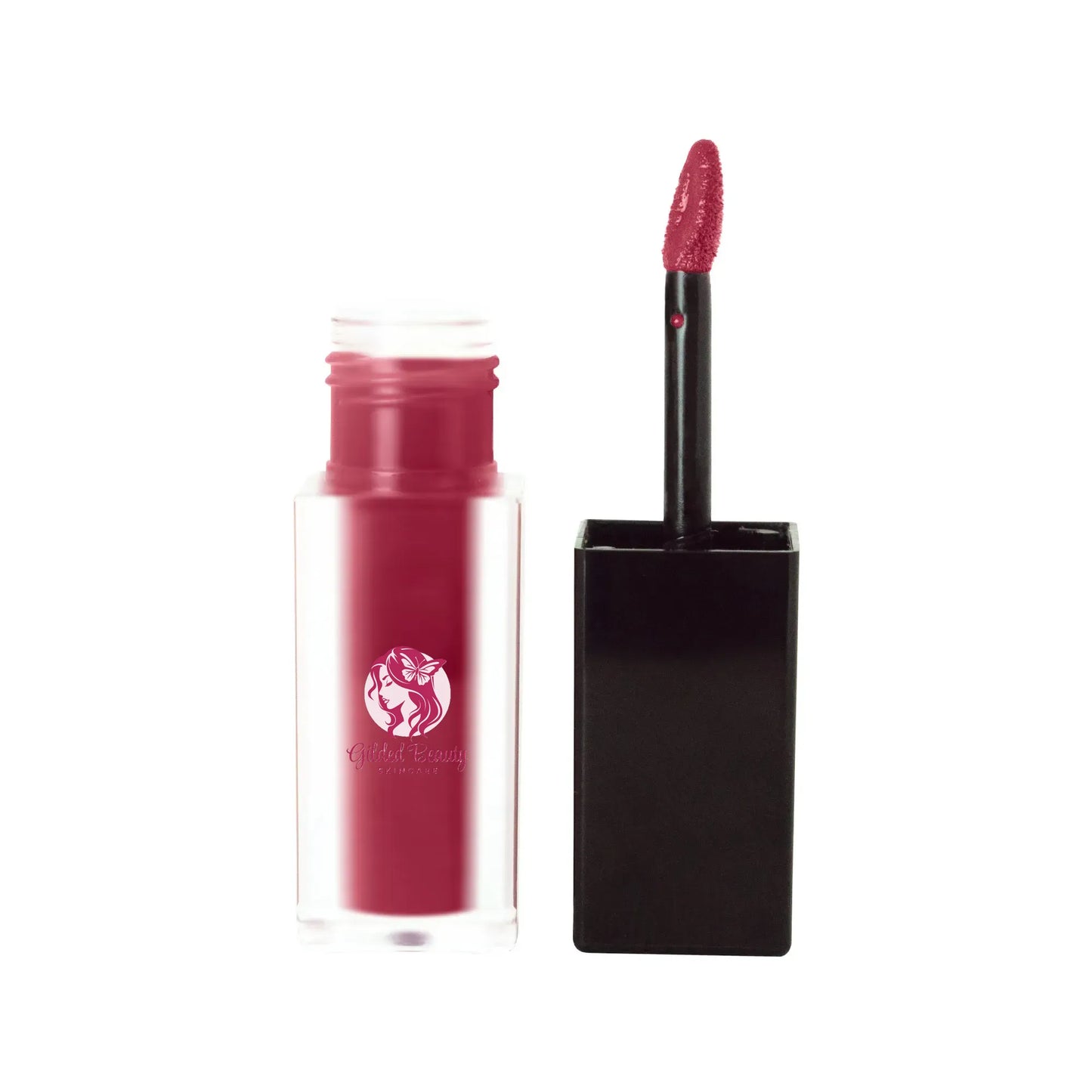 Matte Lip Stain - Deep Burgundy by Gilded Beauty
