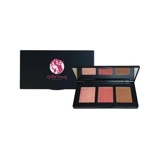 Pro Cheek Palette - Curious by Gilded Beauty