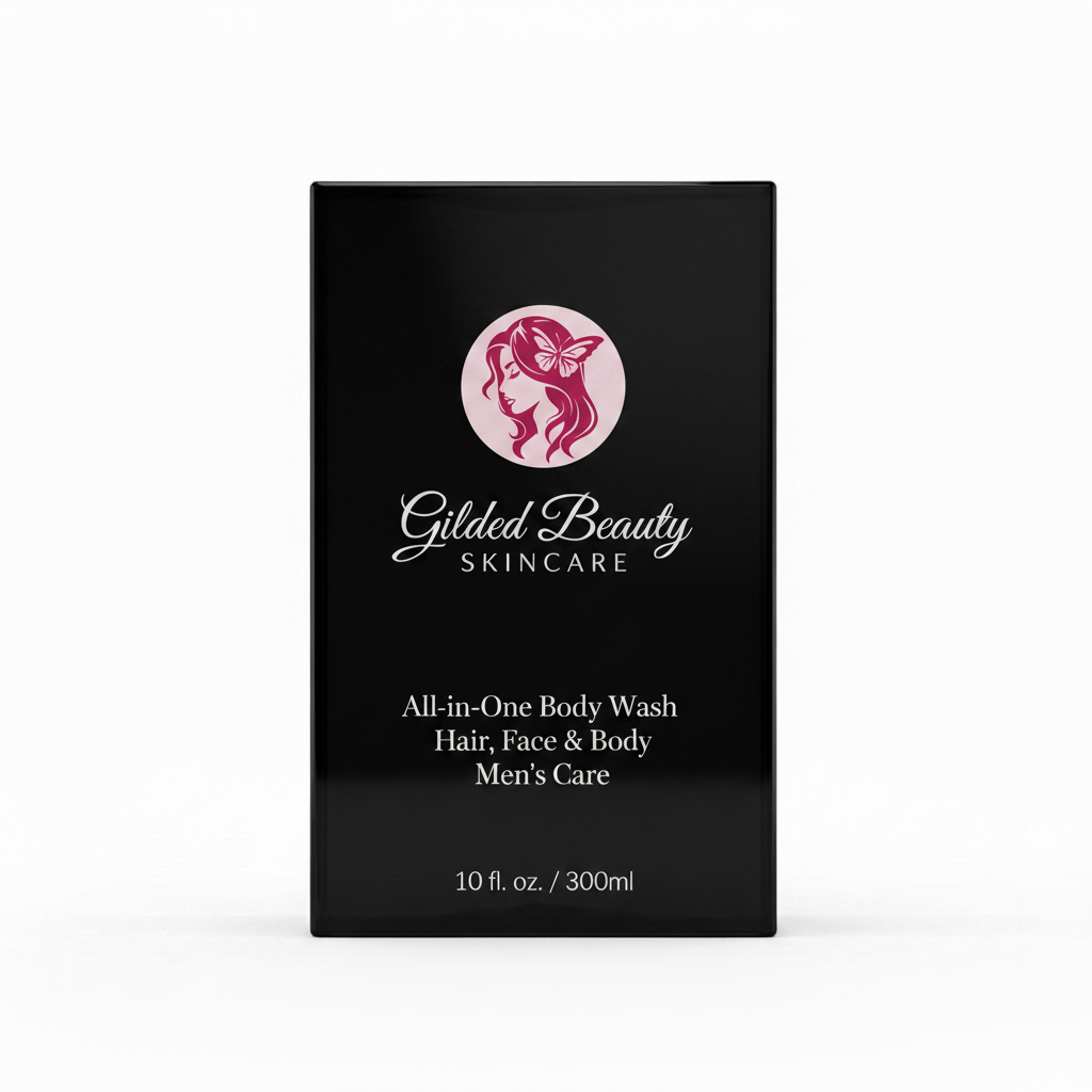 All-in-One Body Wash Box - Black