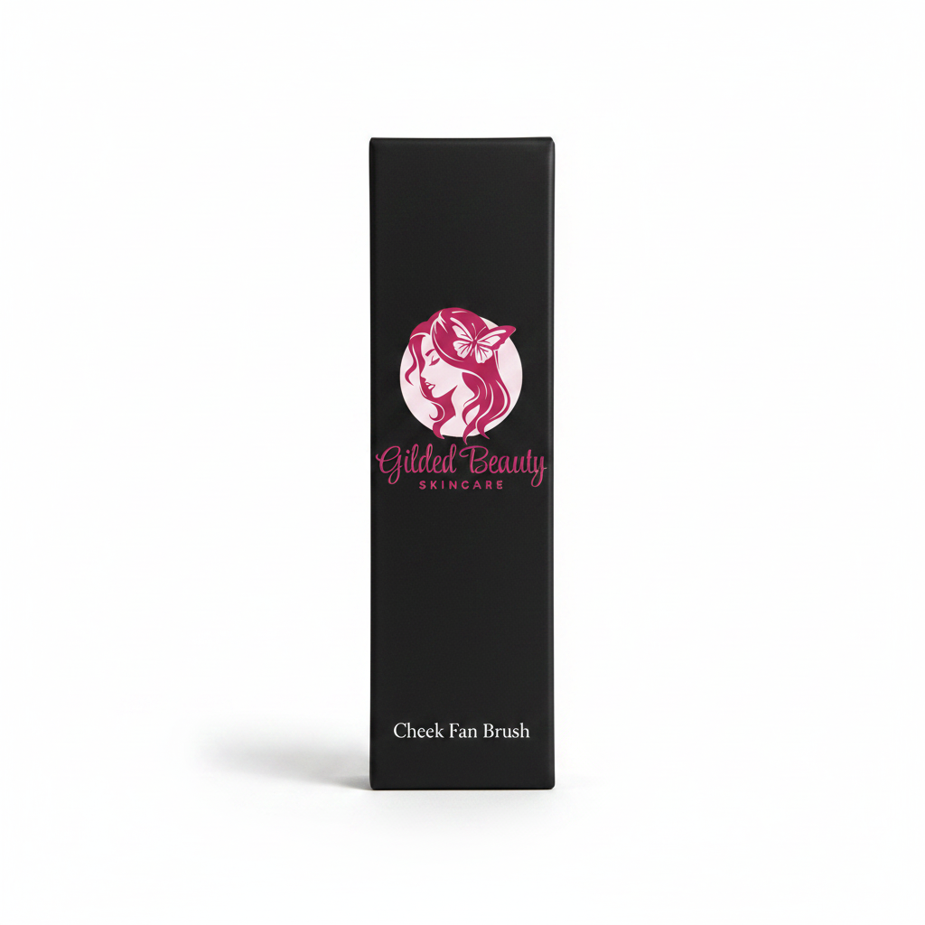 Cheek Fan Brush Box