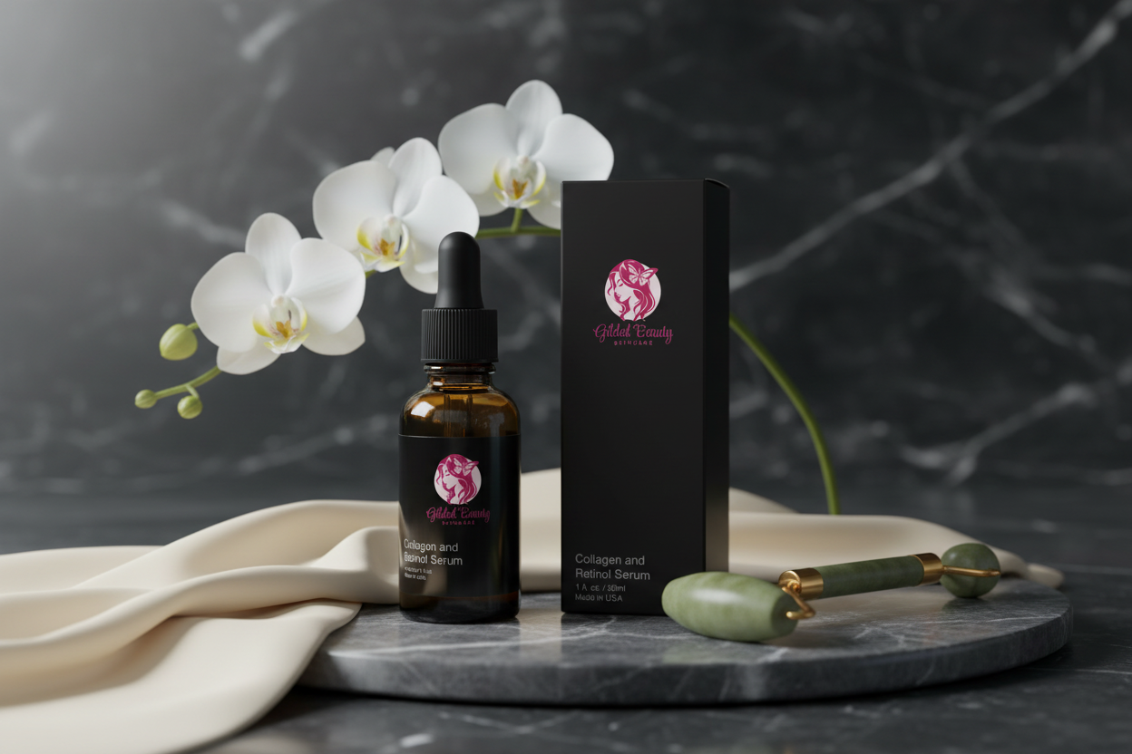 Collagen and Retinol Serum Hero Photo