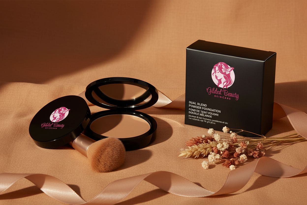 Dual Blend Powder Foundation Gingerbread Hero Photo