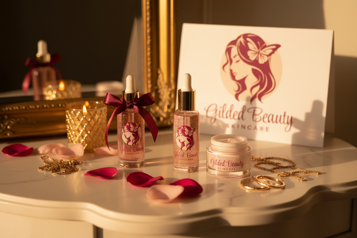 Gilded Beauty Vanity Scene