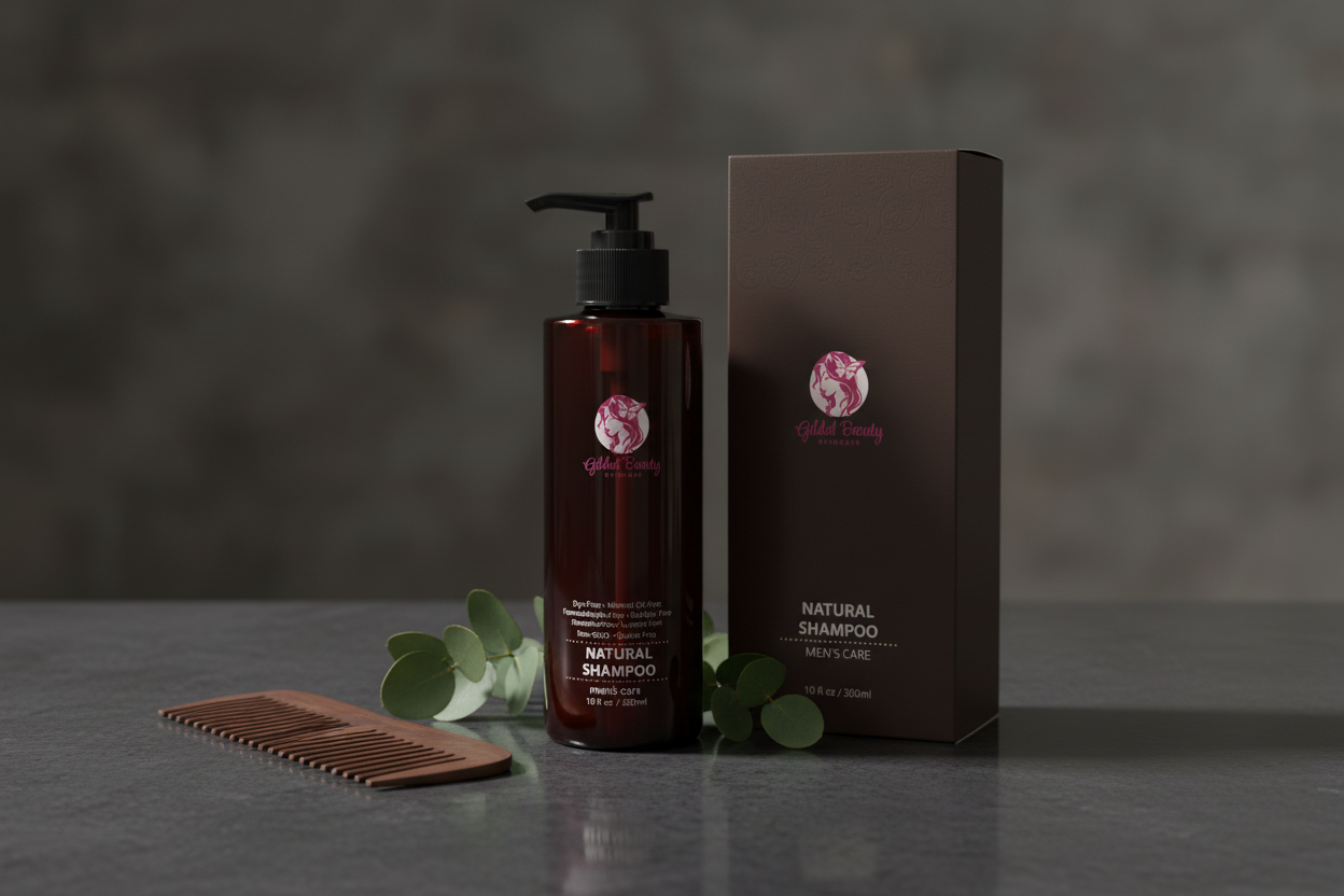 Men's Natural Shampoo Hero Photo